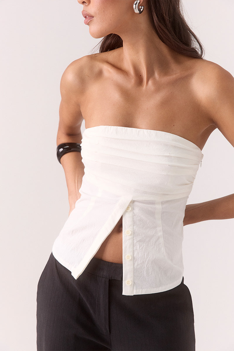SOVERE STUDIO ATLAS TOP CHALK