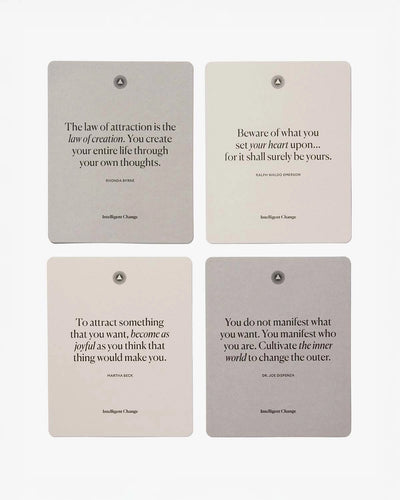 INTELLIGENT CHANGE MINDFUL AFFIRMATIONS BY VALERIA LIPOVESTSKY CARD DECK