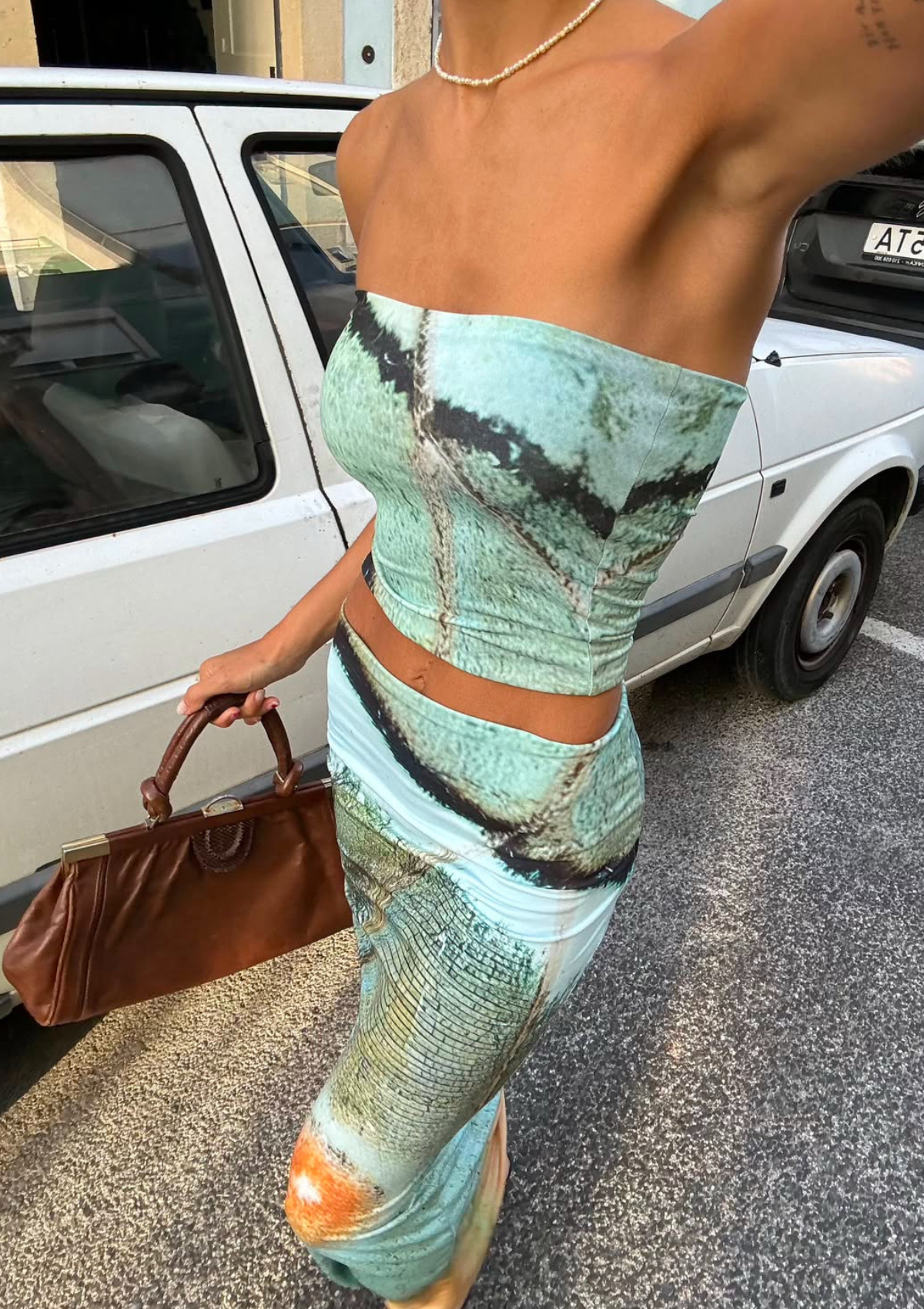 FENERS TU x MI SKIRT MARBRE
