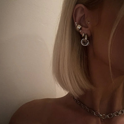  the Kyra Knot Earrings, by Zaya Collective.
