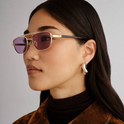 LE SPECS LE MIMI GOLD VIOLET