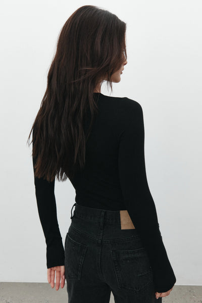 LARA BODYSUIT BLACK