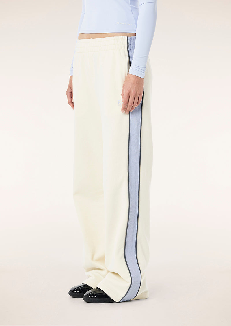 PE NATION ALIGN TRACK PANT WHISPER WHITE