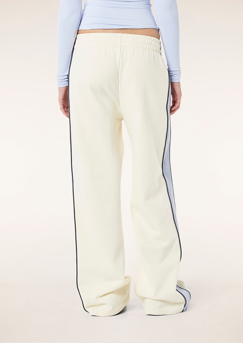 PE NATION ALIGN TRACK PANT WHISPER WHITE