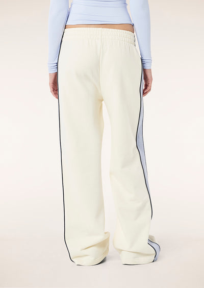 PE NATION ALIGN TRACK PANT WHISPER WHITE