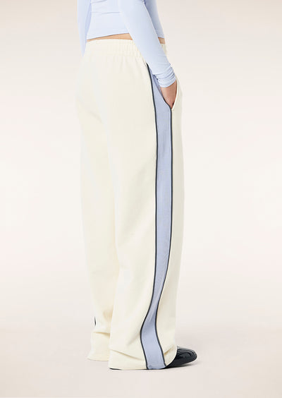 PE NATION ALIGN TRACK PANT WHISPER WHITE