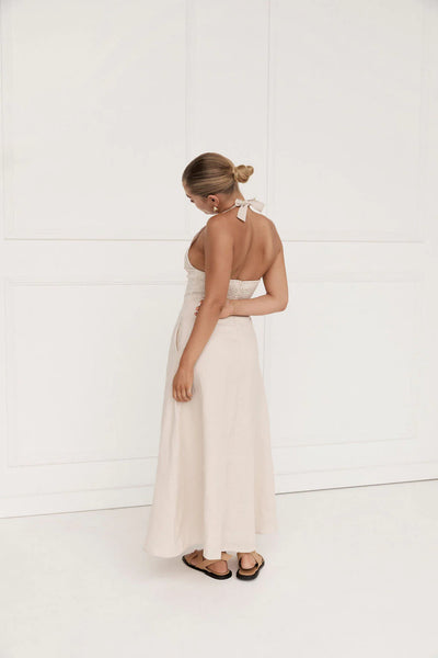 AMITY DRESS OATMEAL