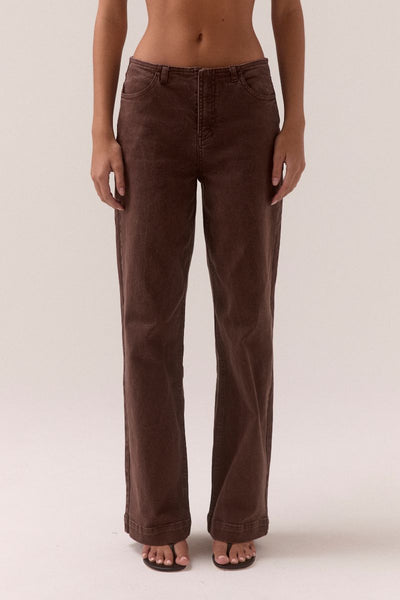 SOVERE STUDIO ZYRA JEANS RAISIN