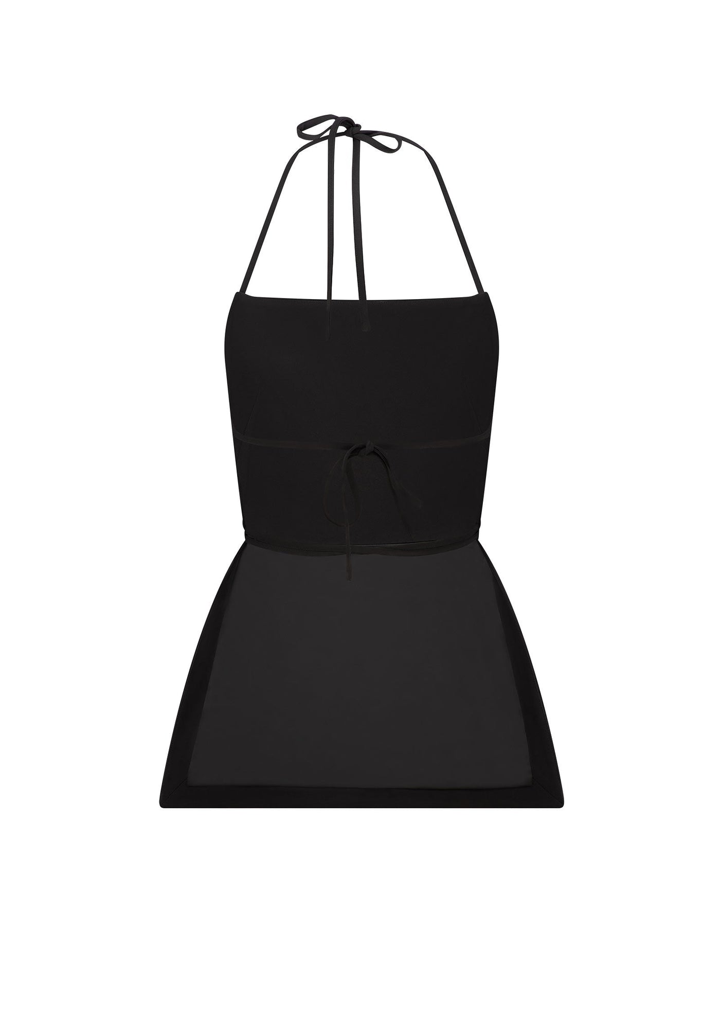 ONE OF OTHERS RAEF BACKLESS TOP BLACK
