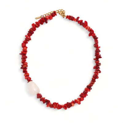ZAYA COLLECTIVE| RUBY  NECKLACE 