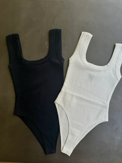 MAIA THE LABEL ADELE BODYSUIT WHITE| BABY LEMONADE STORE