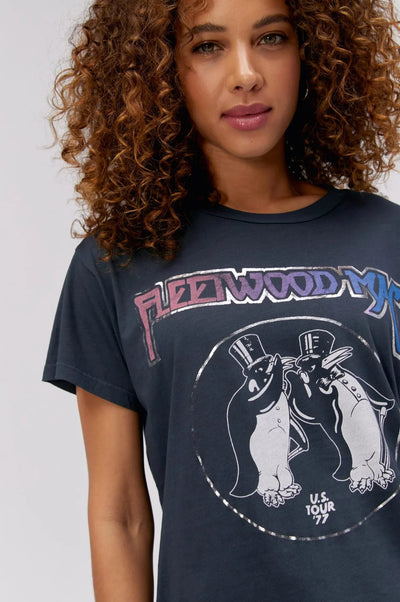 Daydreamer La Fleetwood Mac US Tour 77 Tee vintage black