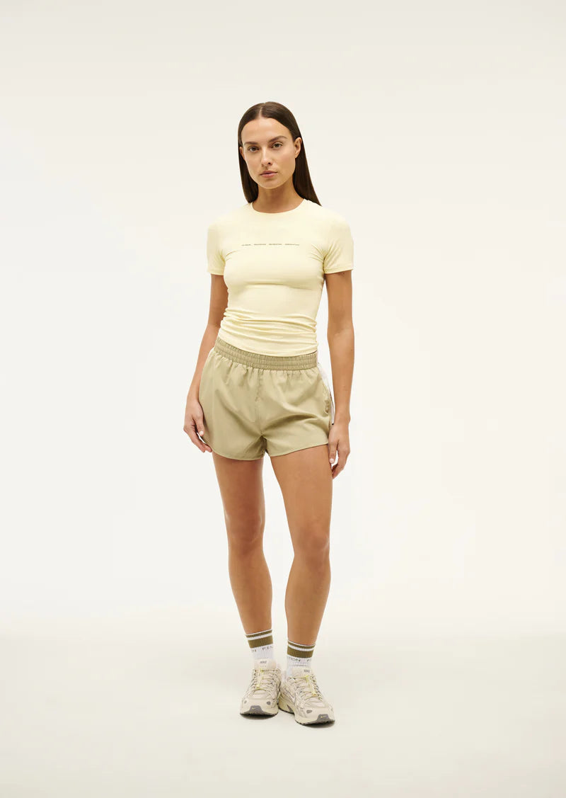 PE NATION FOUNDATION SHORT SLEEVE TEE BUTTER | BABY LEMONADE STORE