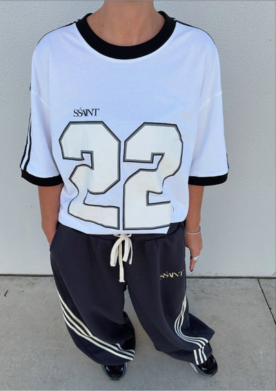 SSAINT TWENTY TWO TEE WHITE | BABY LEMONADE STORE