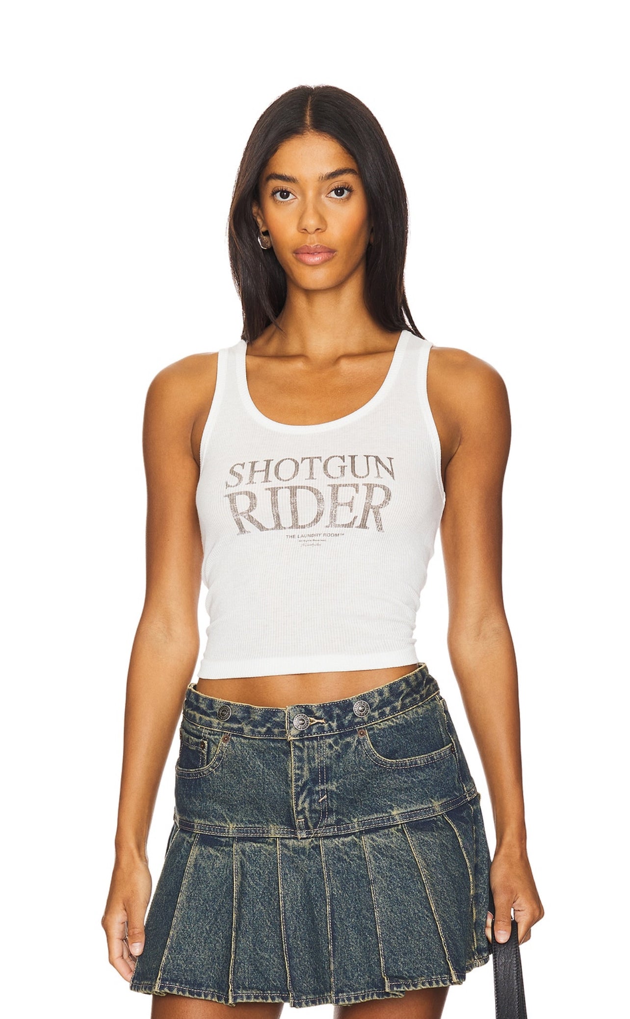 THE LAUNDRY ROOM SHOTGUN RIDER RIB TANK | BABY LEMONADE STORE