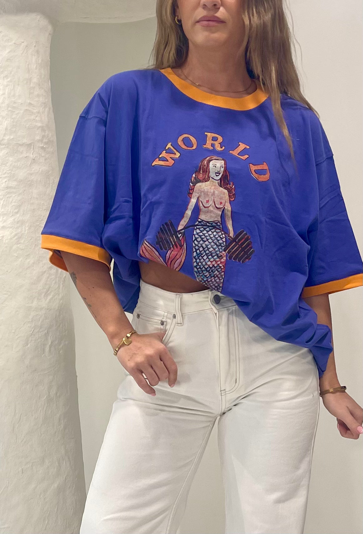 SABBI THE VERY OVERSIZED EXTRA FRIES GYM TEE