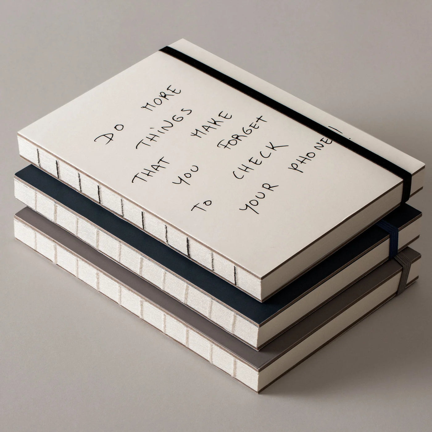 GRY MATTR X THOMAS LELU POÈTE NOTEBOOK  CREAM