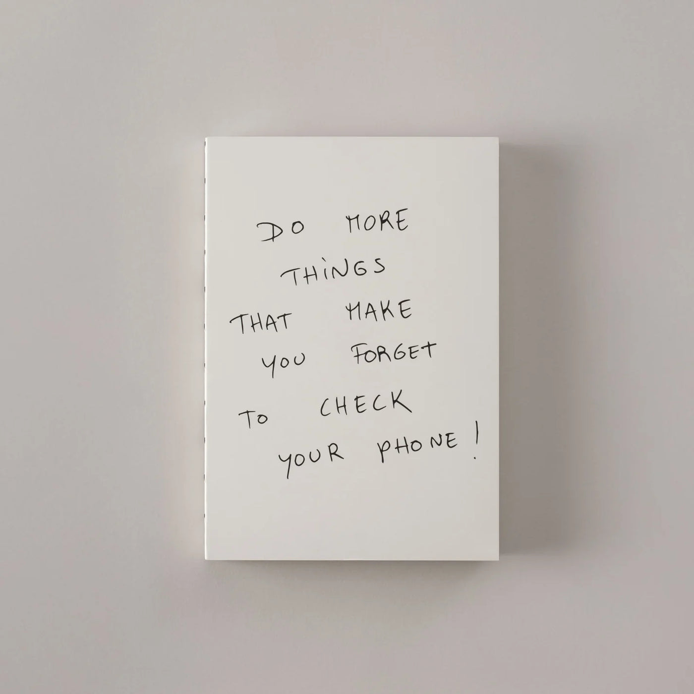 GRY MATTR X THOMAS LELU POÈTE NOTEBOOK  CREAM