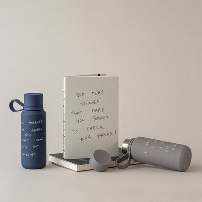 GRY MATTR X THOMAS LELU POÈTE NOTEBOOK  CREAM