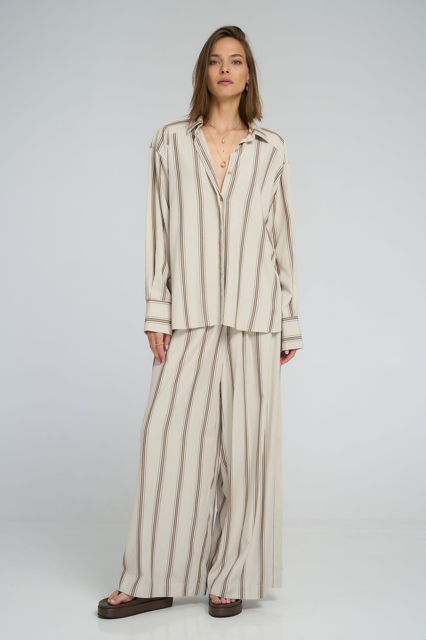 LILYA HASTINGS SHIRT RESORT STRIPE