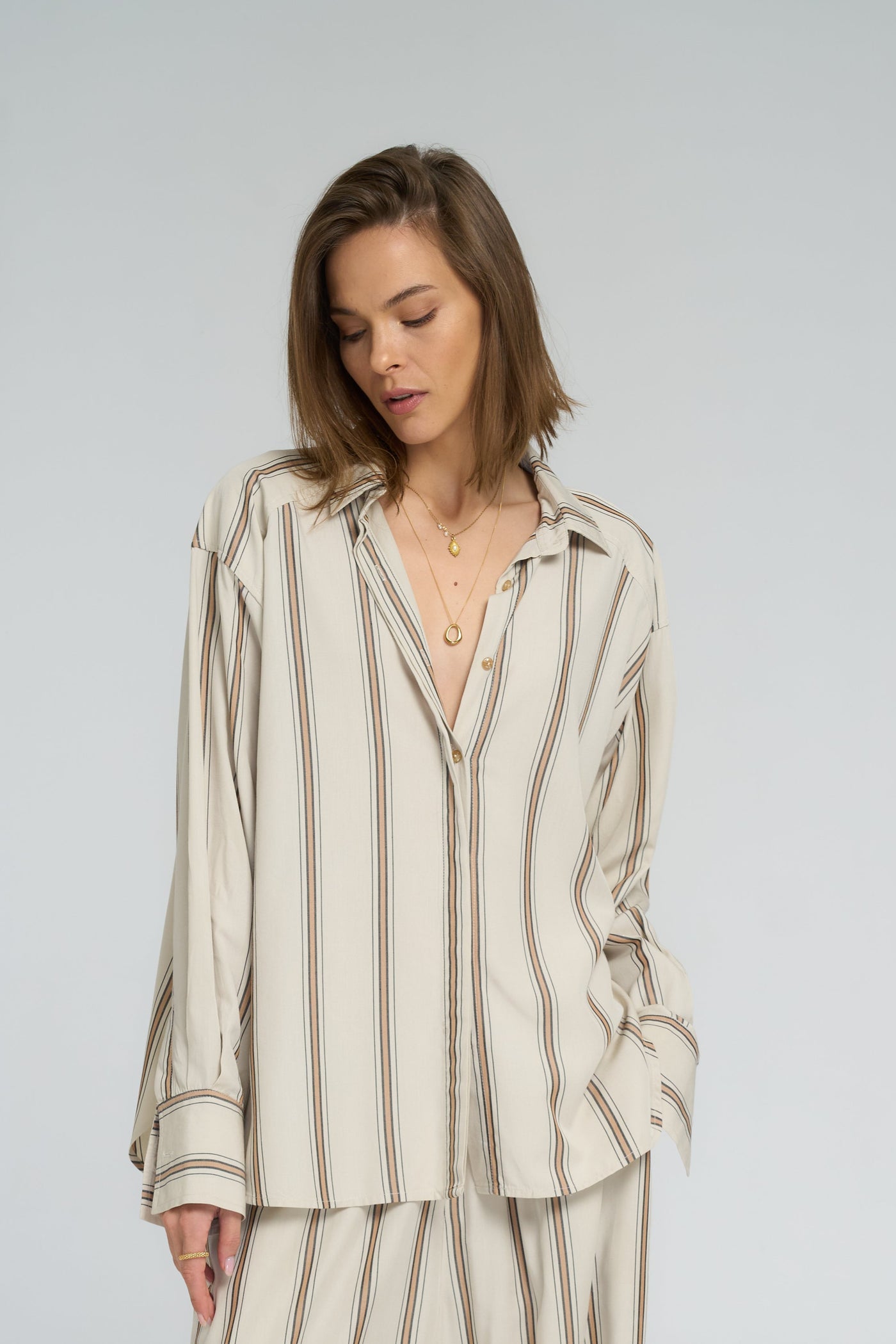 LILYA HASTINGS SHIRT RESORT STRIPE