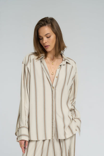 LILYA HASTINGS SHIRT RESORT STRIPE