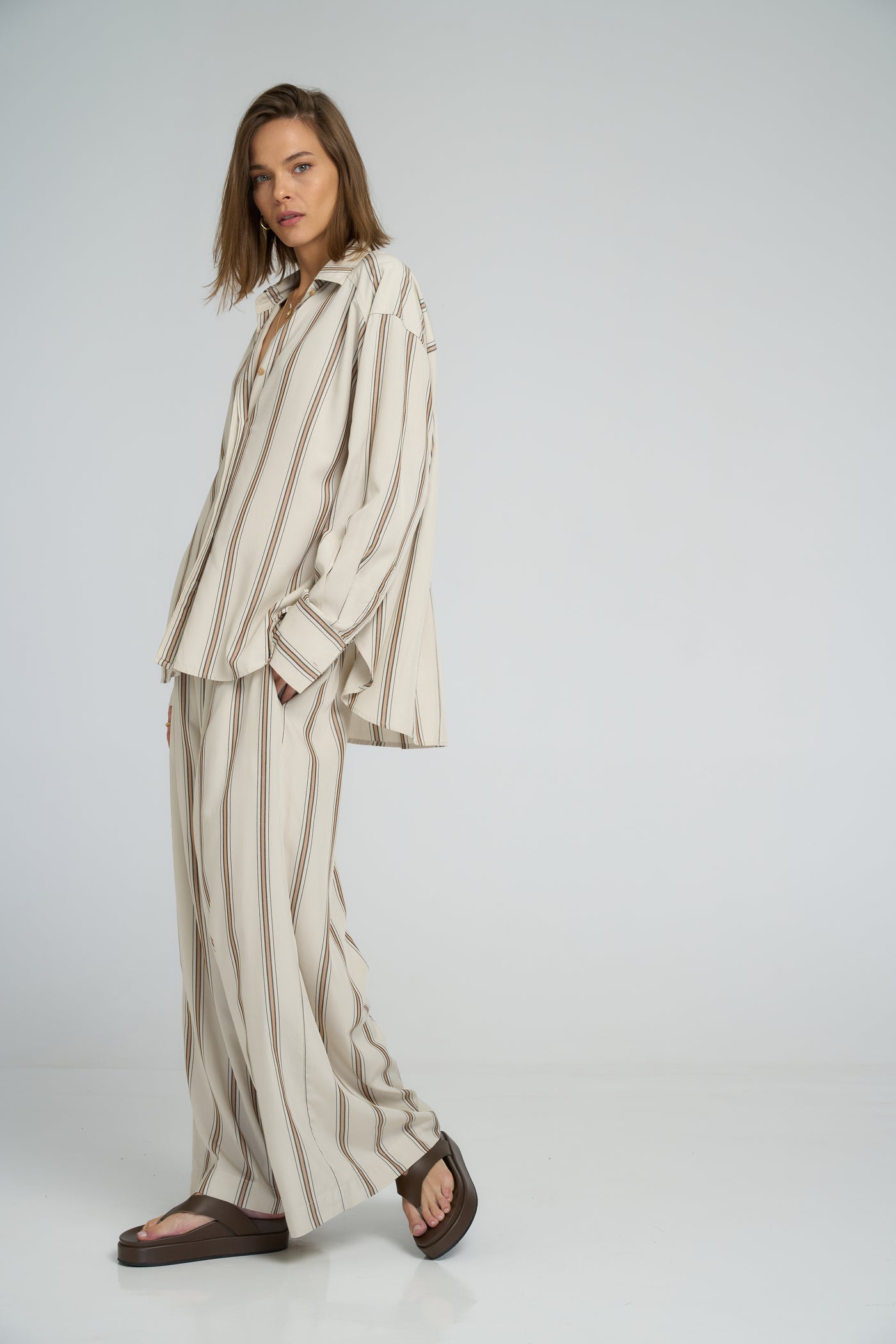 LILYA HASTINGS SHIRT RESORT STRIPE