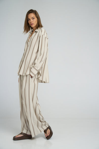 LILYA HASTINGS SHIRT RESORT STRIPE