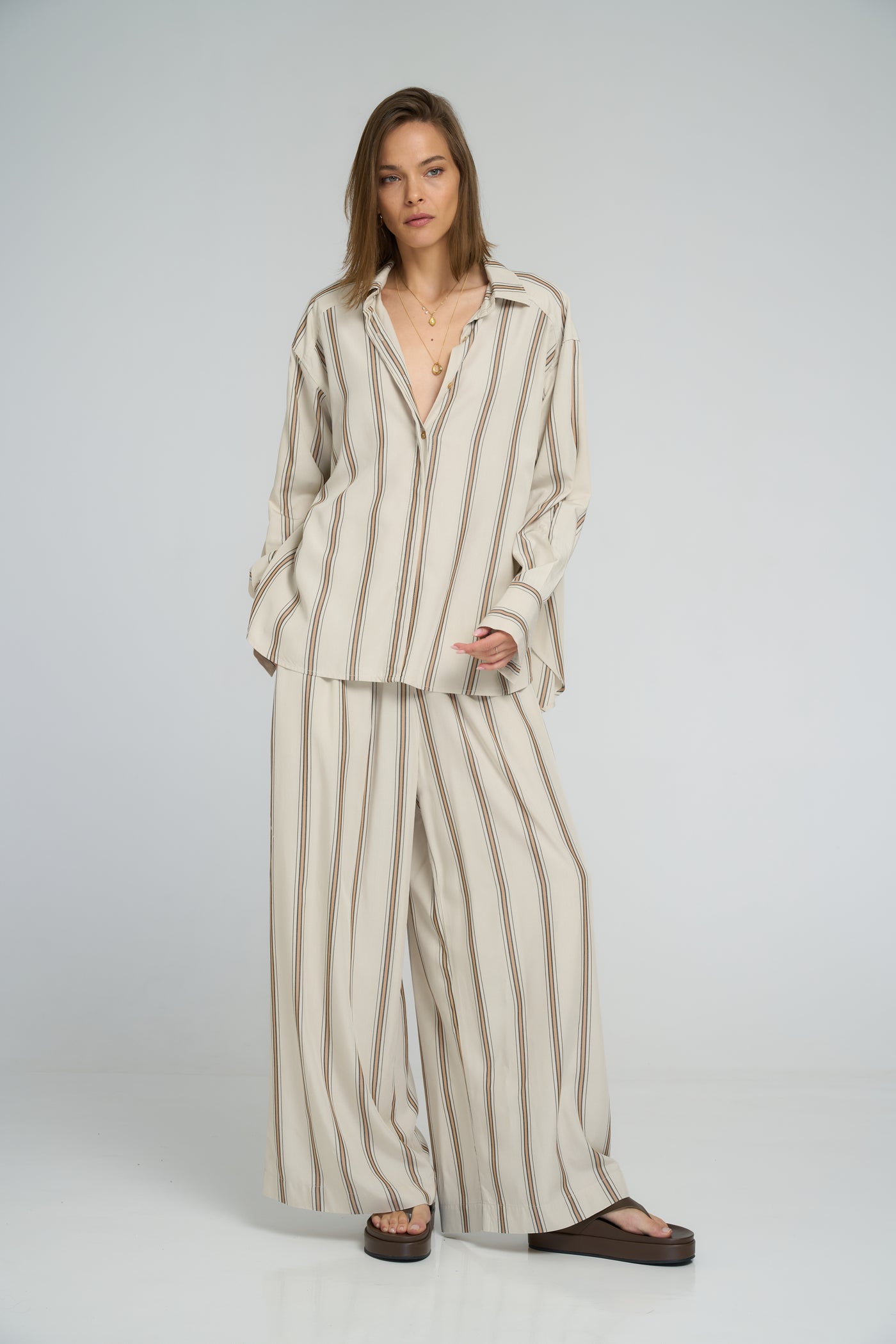LILYA HASTINGS SHIRT RESORT STRIPE