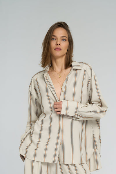 LILYA HASTINGS SHIRT RESORT STRIPE