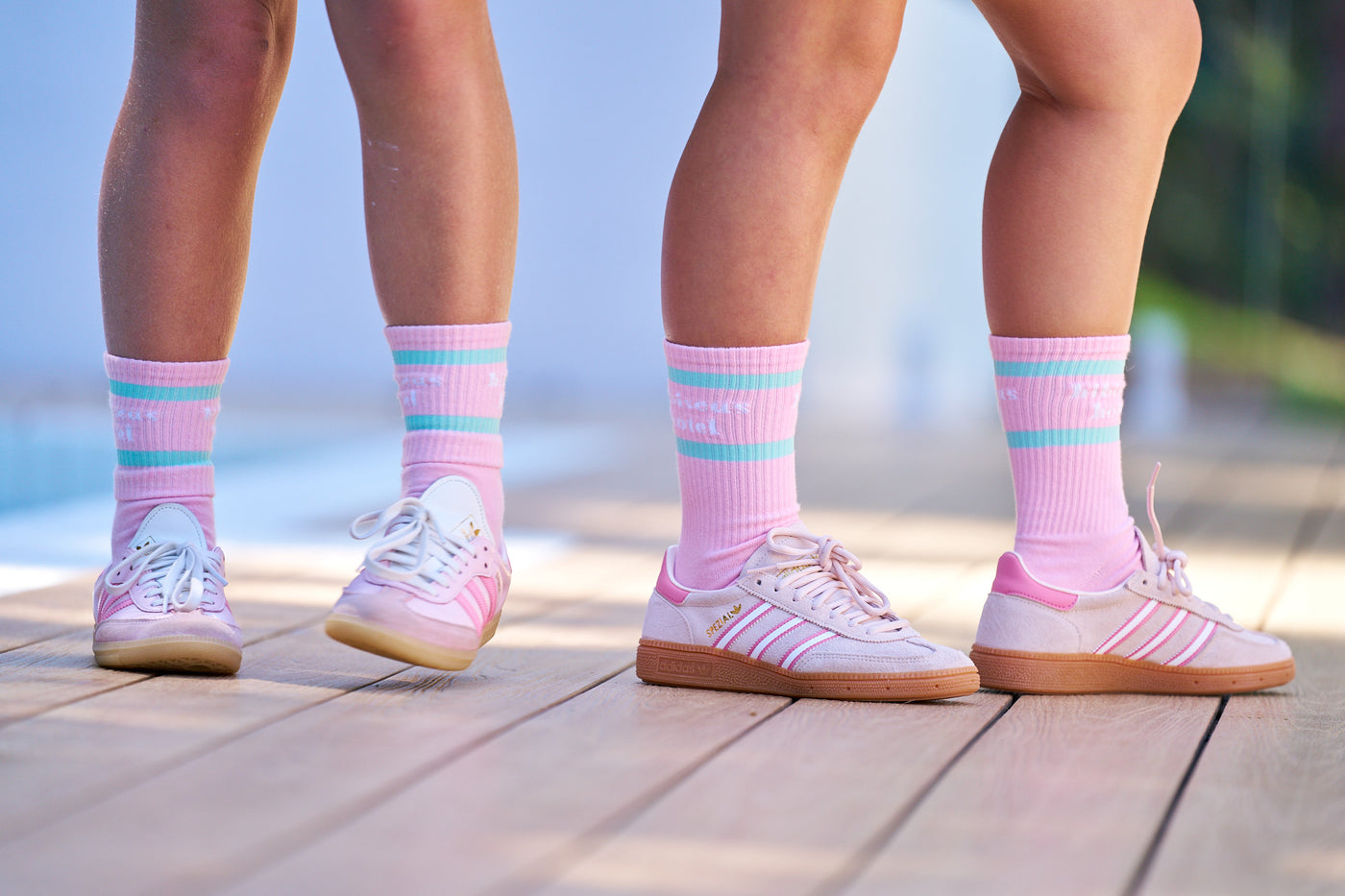 HIBISCUS HOTEL LAYOVER SOCK PINK