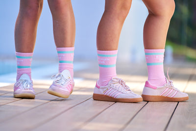 HIBISCUS HOTEL LAYOVER SOCK PINK