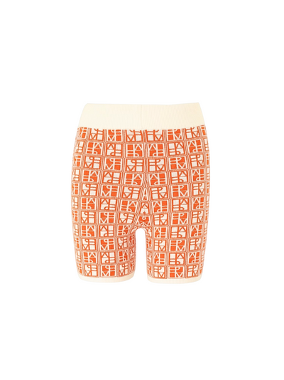 JUAN & ME ICONIC YARDAGE SHORTS ORANGE