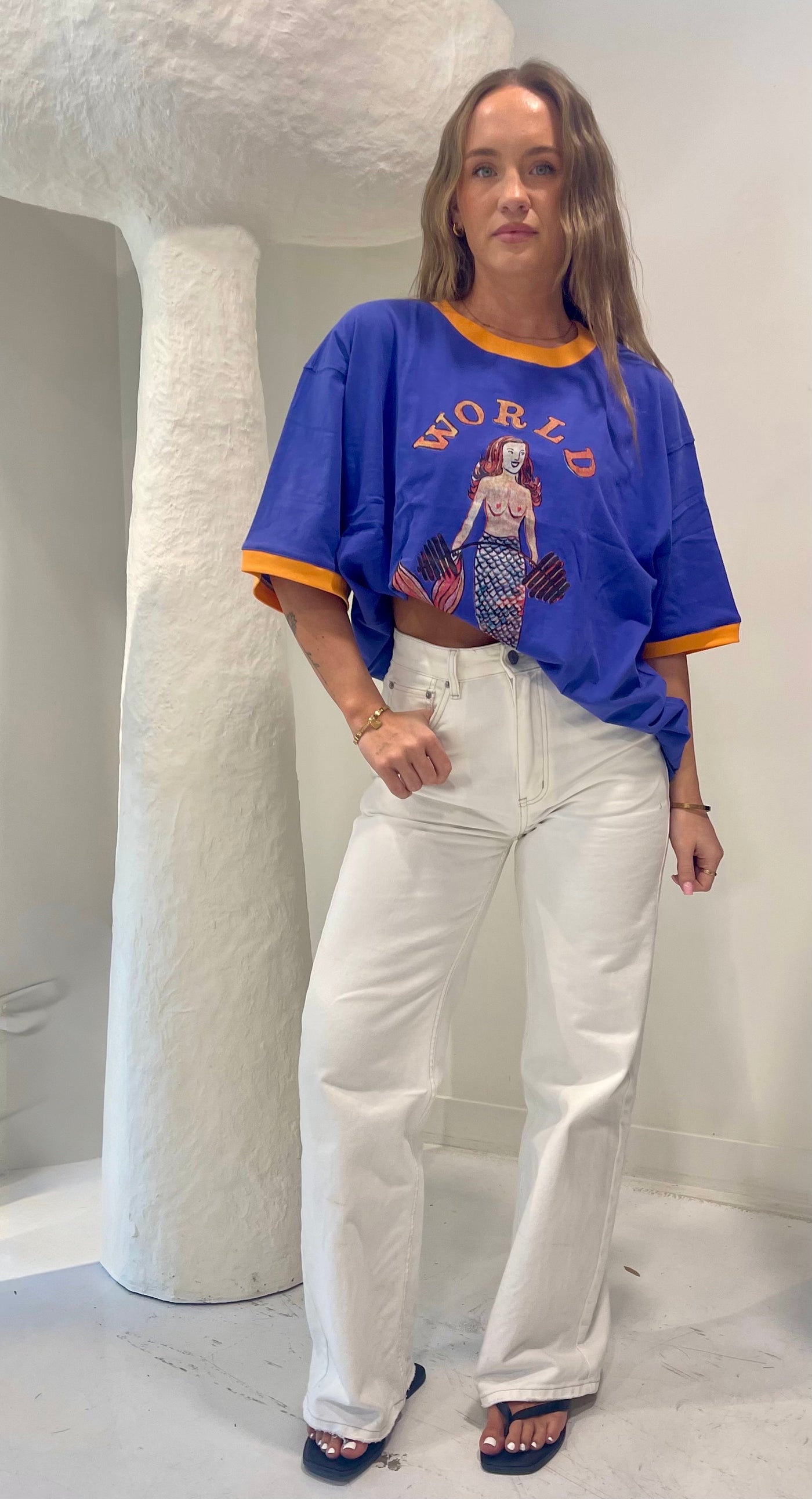 SABBI THE VERY OVERSIZED EXTRA FRIES GYM TEE