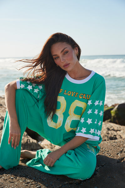 Sabbi The You Cute Green Cotton Tee | BABY LEMONADE STORE