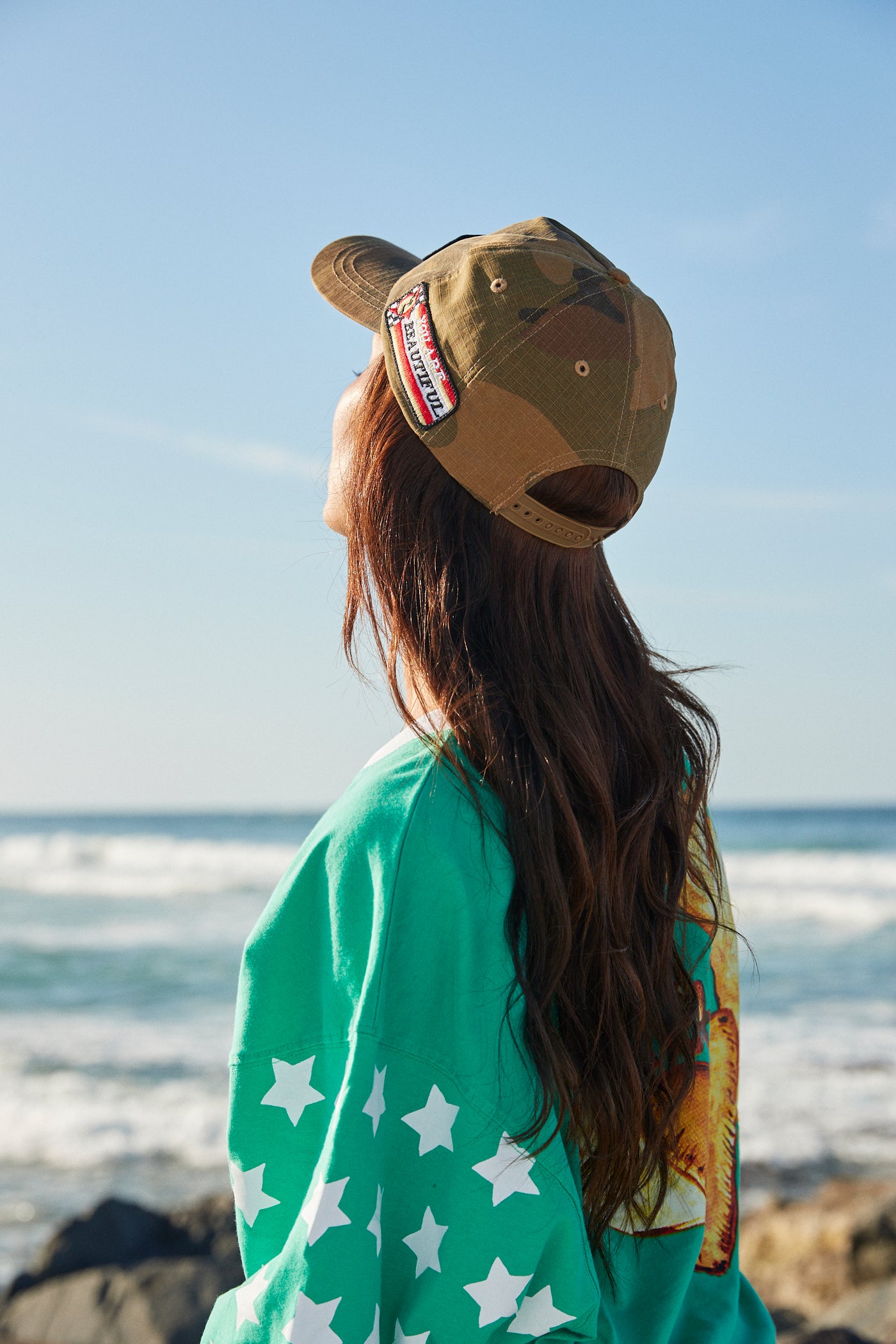SABBI GOOD VIBES CAP CAMO