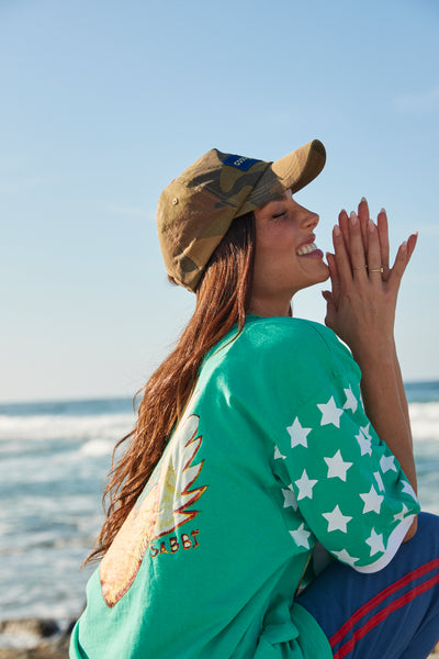 SABBI GOOD VIBES CAP CAMO