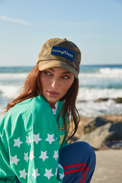 SABBI GOOD VIBES CAP CAMO