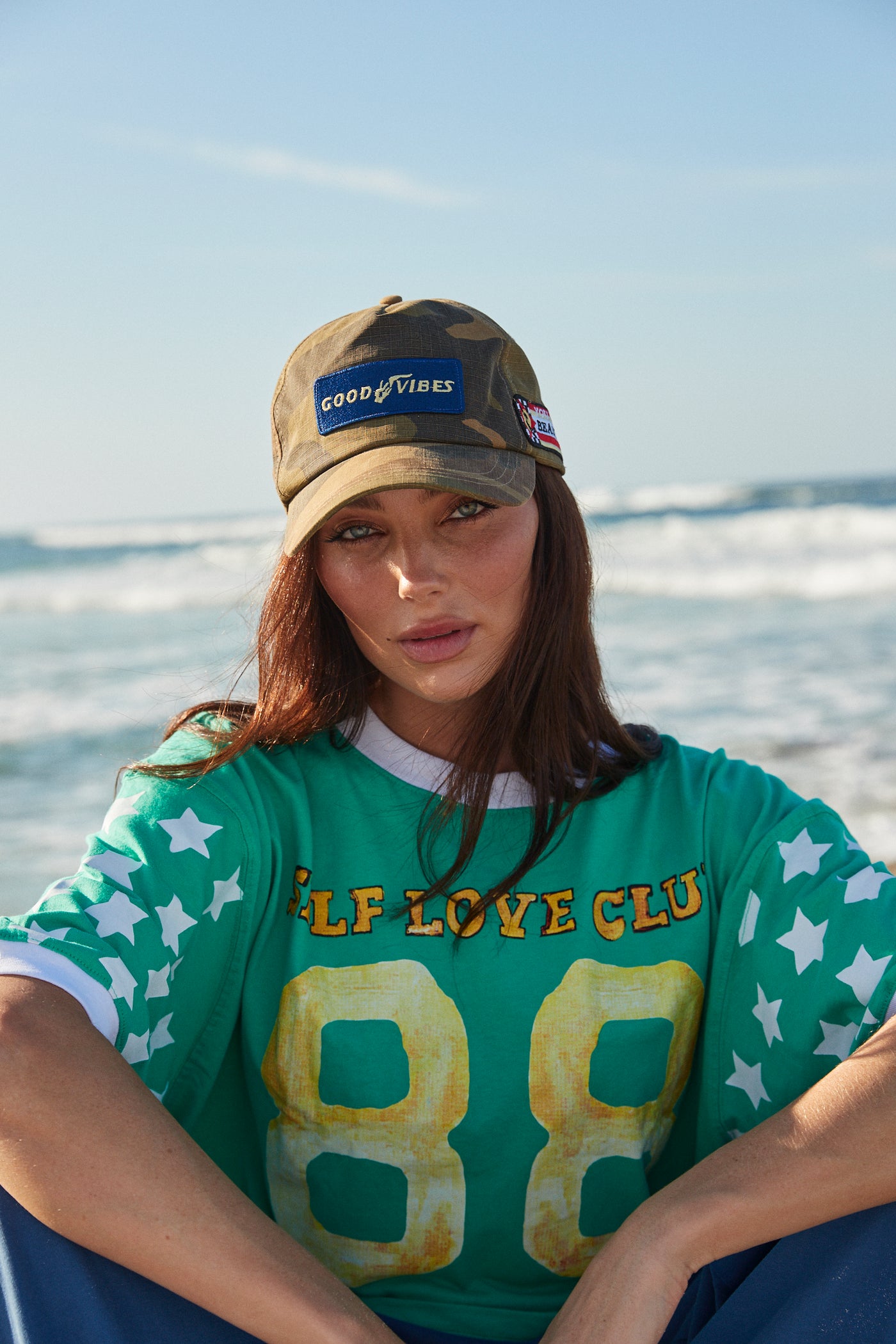 SABBI GOOD VIBES CAP CAMO