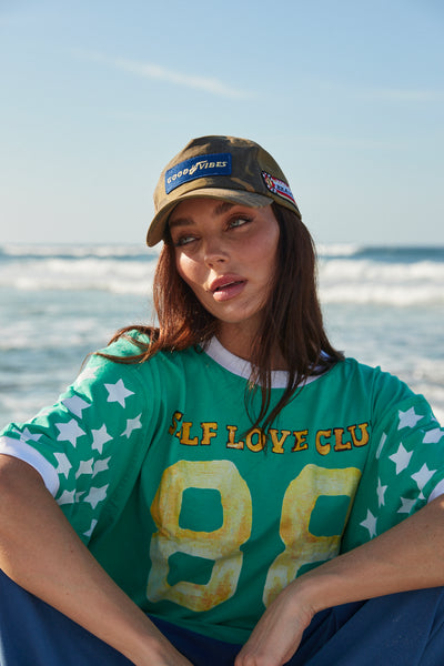 SABBI GOOD VIBES CAP CAMO