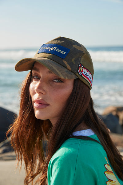 SABBI GOOD VIBES CAP CAMO