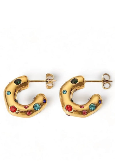 ZAYA AZURA EARRINGS RAINBOW
