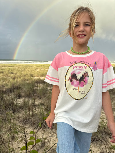 SABBI KIDS PONY CLUB TEE | BABY LEMONADE STORE