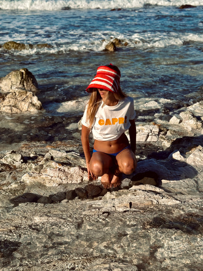 LITTLE PALMA CAPRI T-SHIRT MANGO| BABY LEMONADE STORE