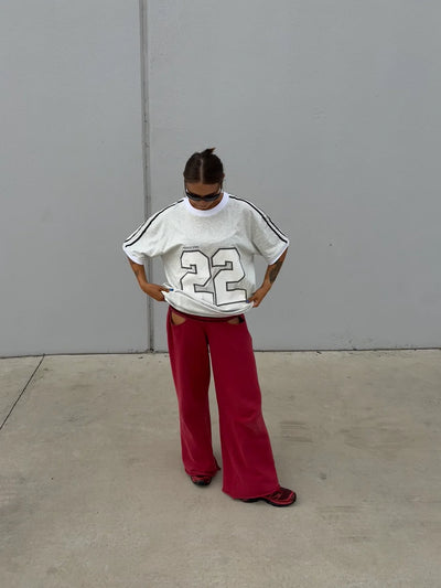 SSAINT TWENTY TWO TEE GREY | BABY LEMONADE STORE