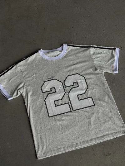 SSAINT TWENTY TWO TEE GREY | BABY LEMONADE STORE