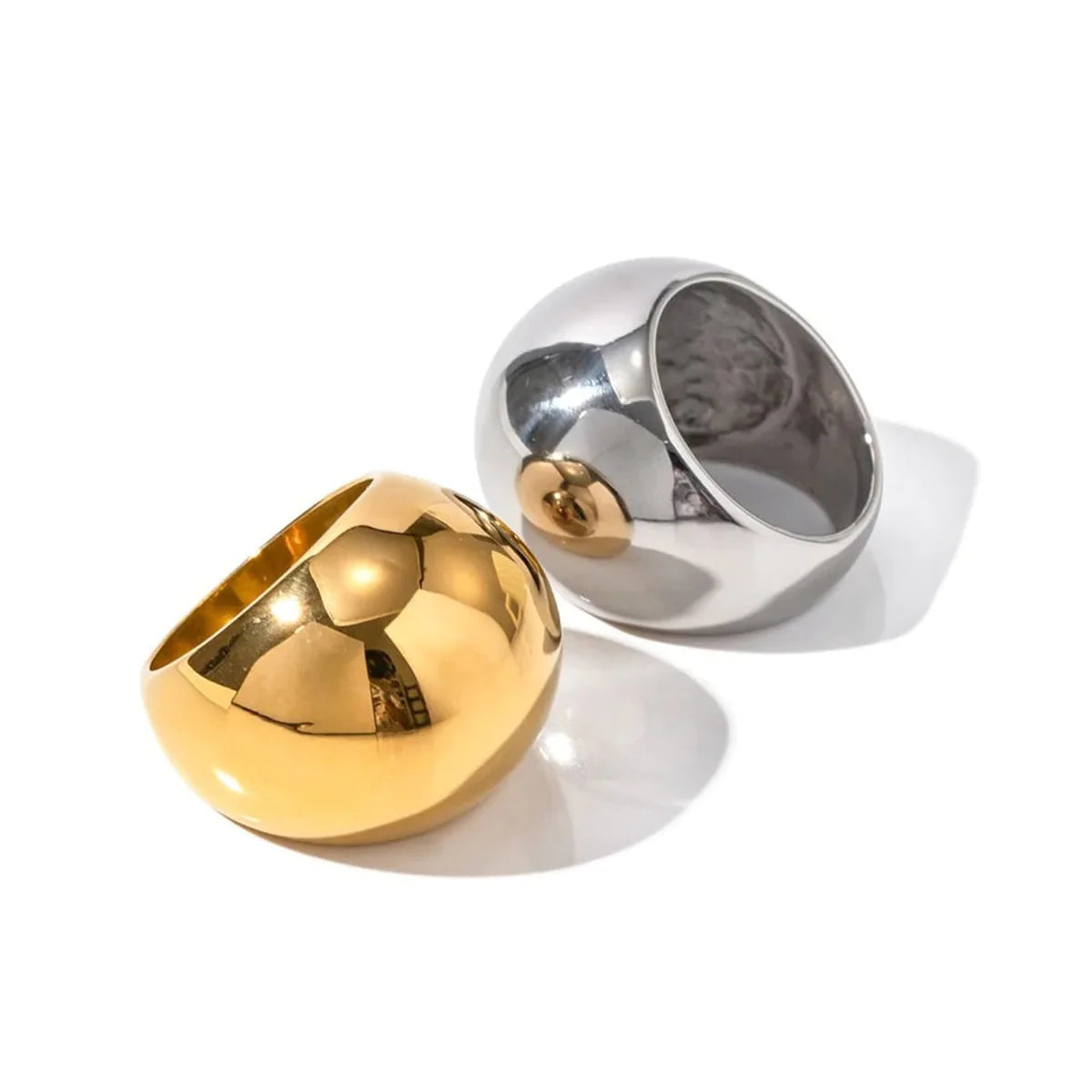 ZAYA COLLECTIVE BOLD RING 18 CT GOLD