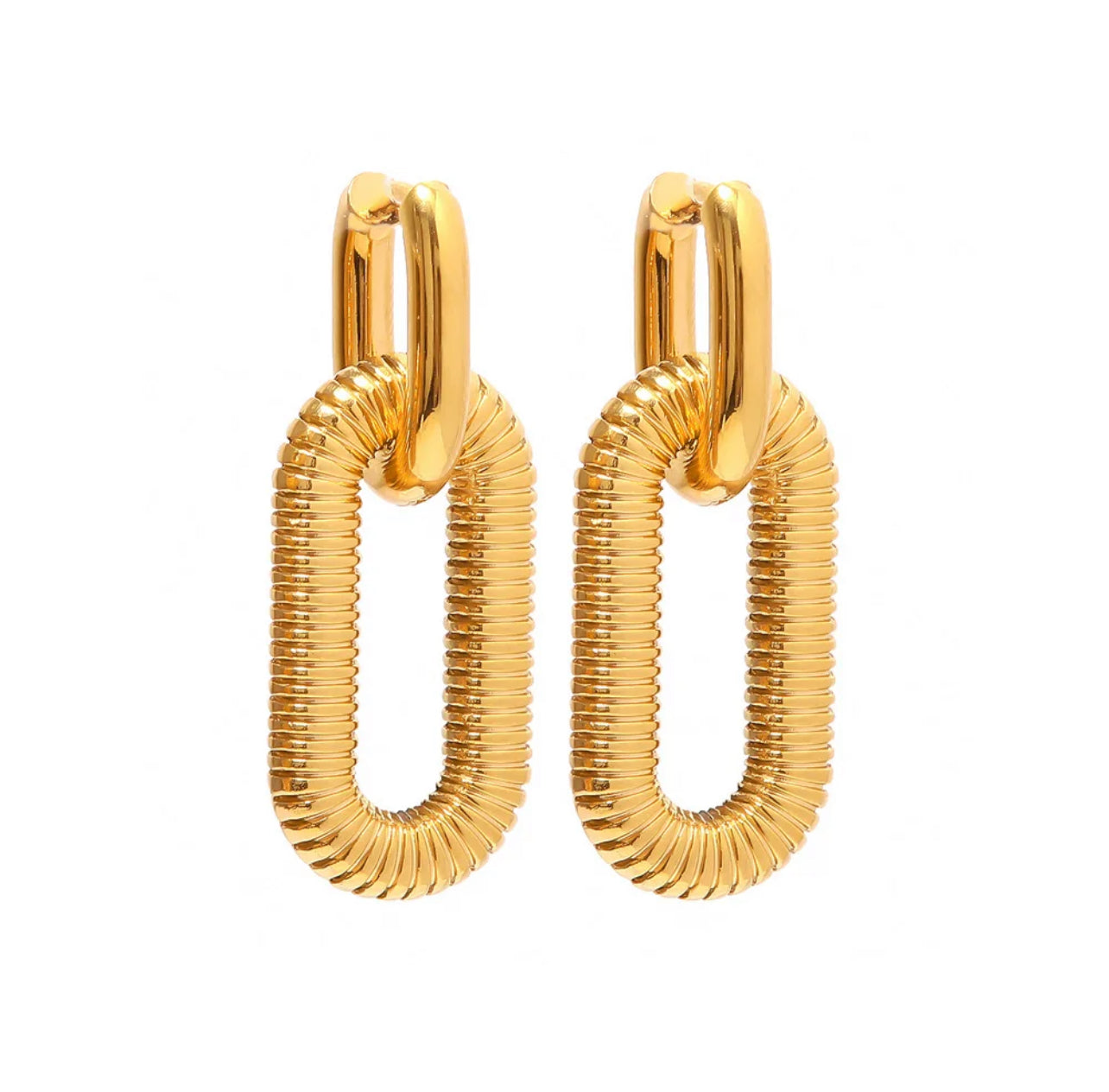 THE LINE ESCAPE GOLD EARRINGS  | BABY LEMONADE STORE