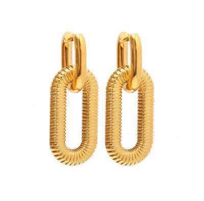 THE LINE ESCAPE GOLD EARRINGS  | BABY LEMONADE STORE