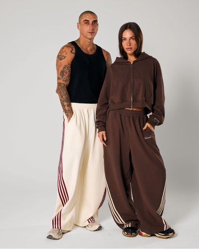 SŚAINT BARREL PANTS CHOCOLATE